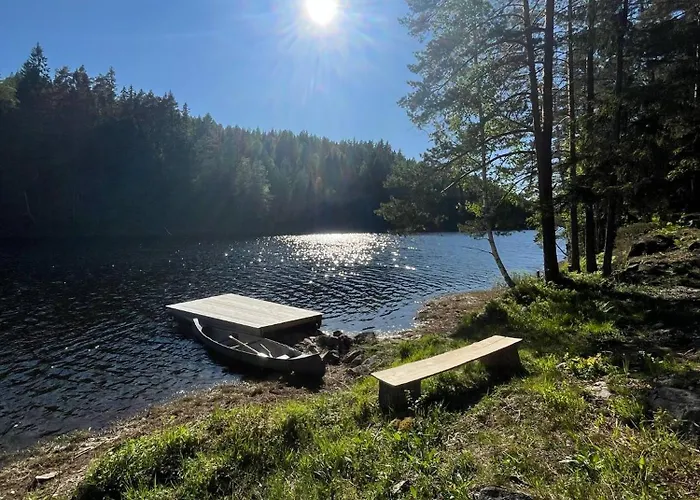 Idyllisk Ved Vannet Lyxtält *